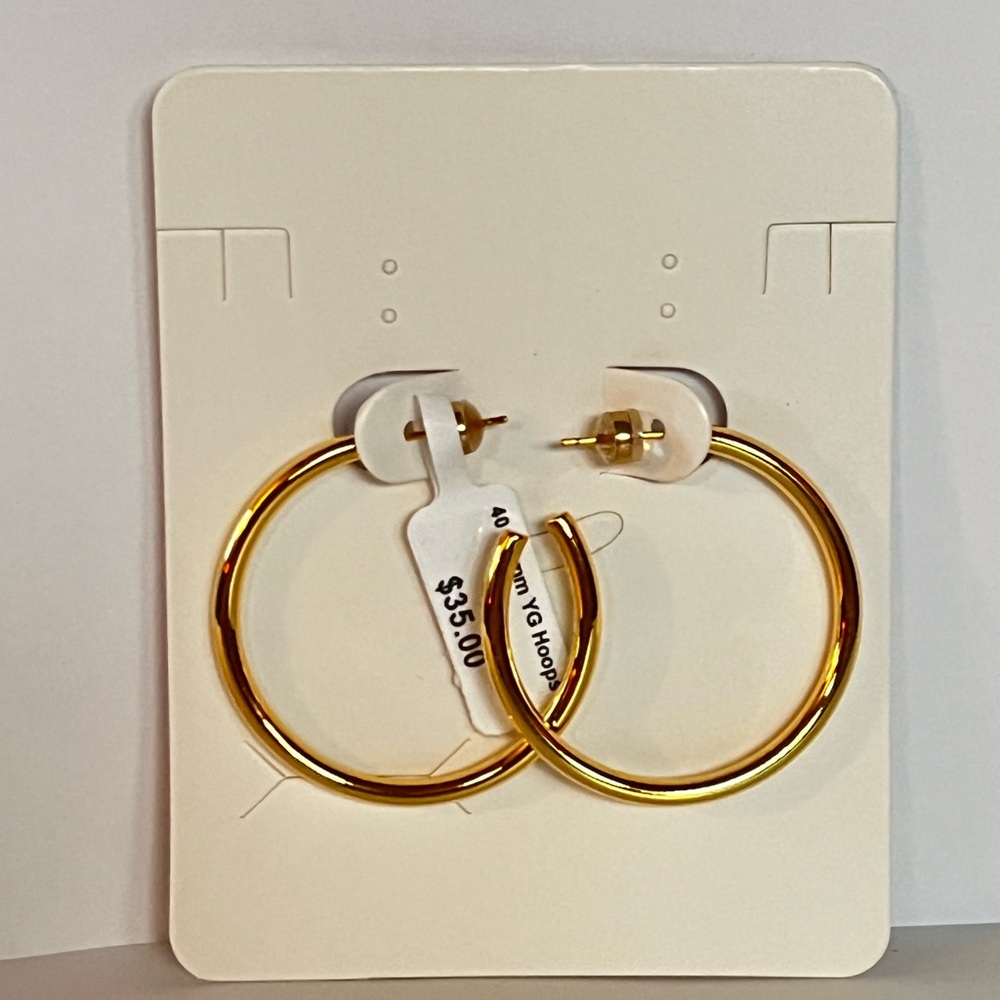 Gold  Filled Hoop Earrings - Women